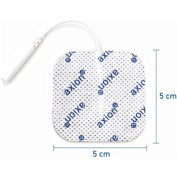 Elektroden, 5x5 cm - 20 Stück - passend zu axion, Prorelax, Promed, Auvon - 2mm Steckanschluss - Image 3