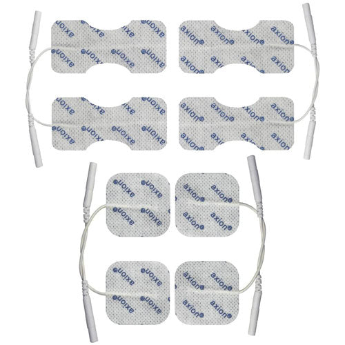 Elektroden-Set für Finger und Handgelenk - passend zu axion, Prorelax, Promed - 2mm Steckanschluss